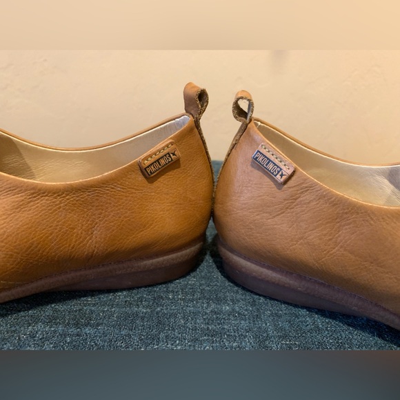 Pikolinos Calabria Brandy Tan Lace-Up Leather Shoes Size 40/9.5 ON SALE! - Picture 6 of 10